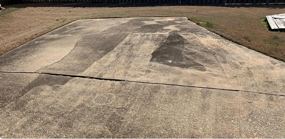 Pressure Washing Concrete