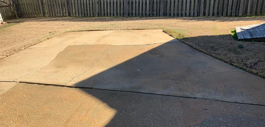 Power Washing Concrete - Soft Washing Post Treated Concrete