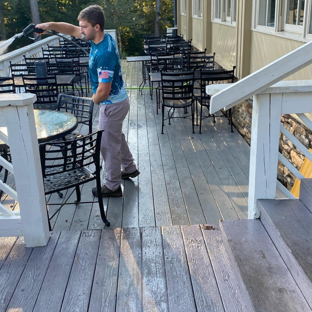 Power washing in Williamsburg va