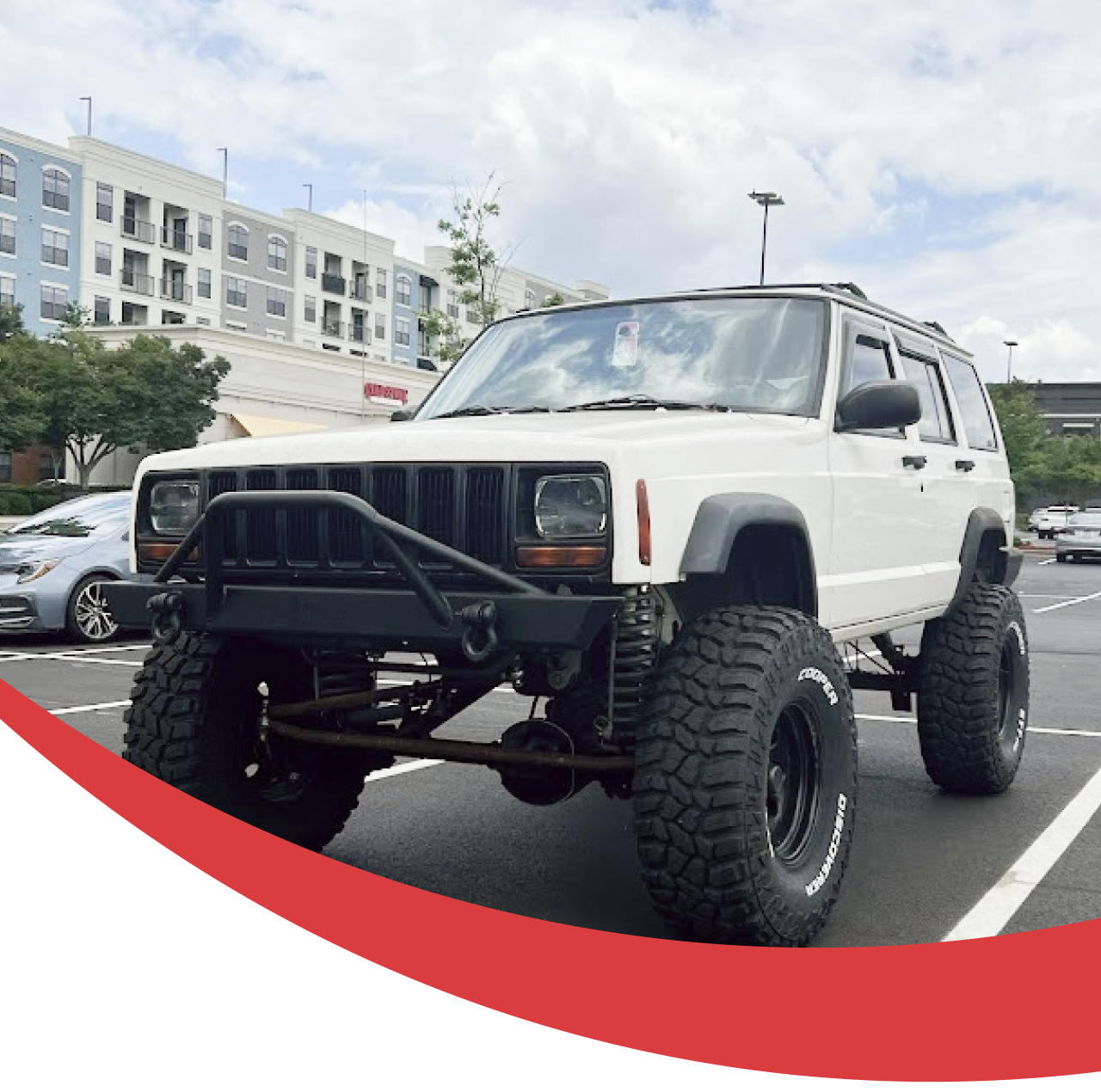 White Jeep | Roswell Outback Automotive