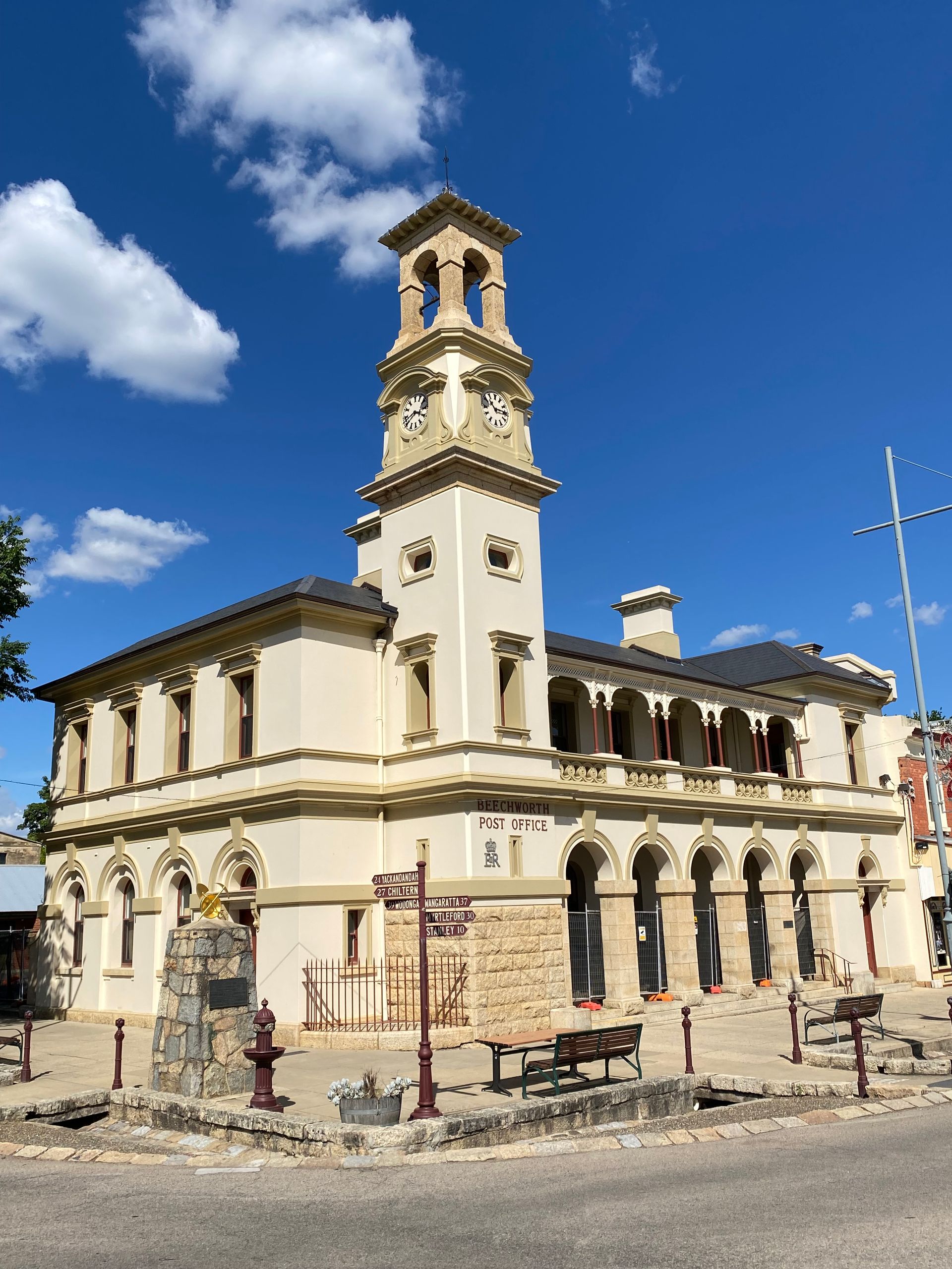 Beechworth Post Office, 1865
