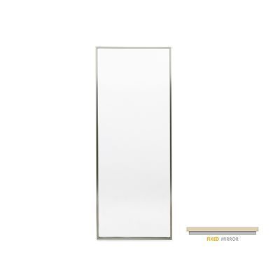 Matte Aluminum Color Option for Wall Mount Mirror