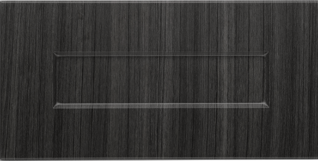 One-Piece Shaker Style Option With Licorice Finish