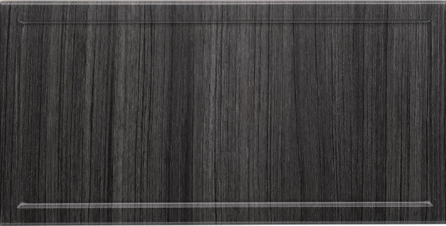 Slim Shaker Style Option With Licorice Finish