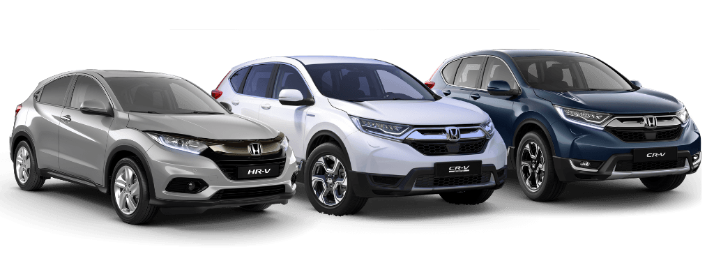 SUV cars - Honda HR-V & Honda CR-V
