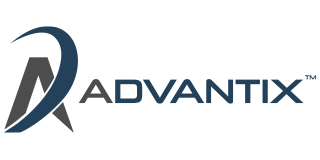 Logo for Advantix with an 'A' icon and text.