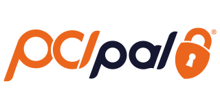 PCI Pal logo with orange and dark blue text and a lock icon.