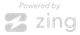 Powered by Zing logo. Gray text and lightning bolt graphic.