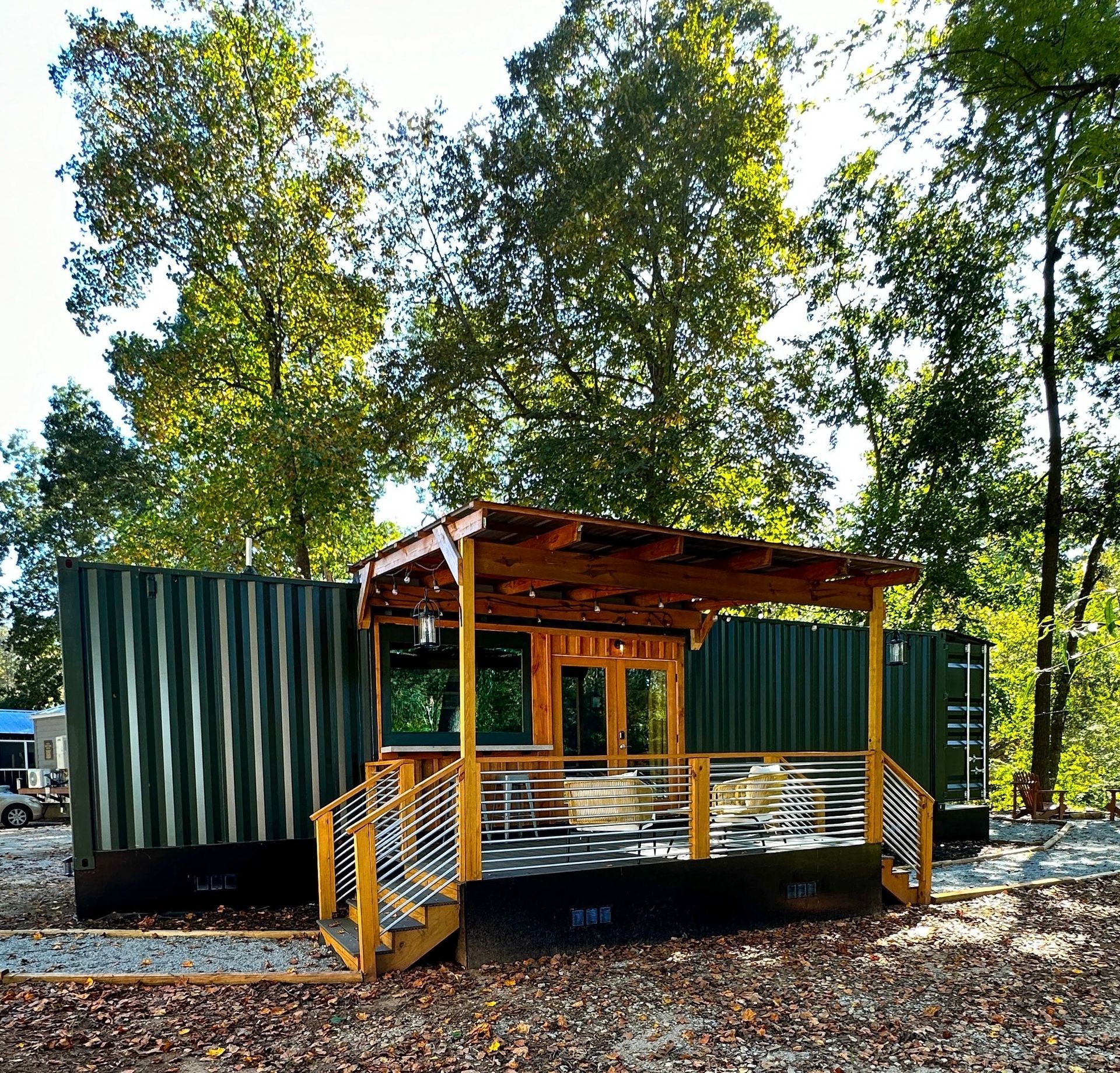 tiny home greenville sc sassafras container