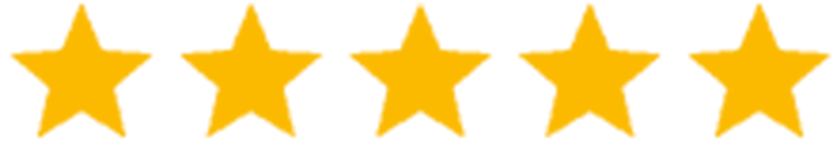a row of yellow stars on a white background .