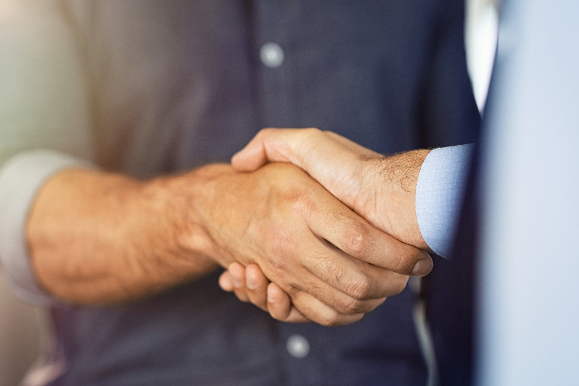 Client Handshaking With the Lawyer | Clarksville, TN | Edmondson Bonding Co