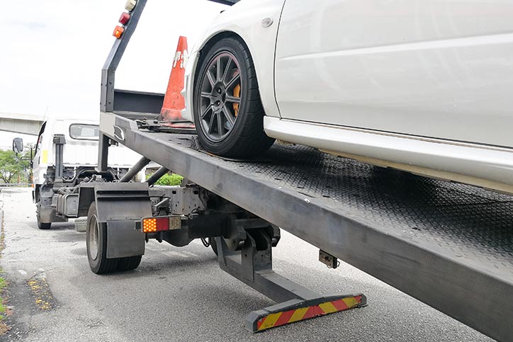 Car Towing — Dependable Towing in Lakewood, WA
