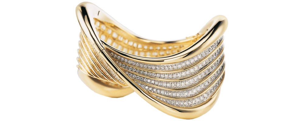 Anello d'oro e con diamanti