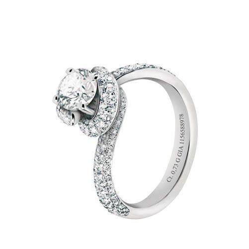 Anello con solitario personalizzato