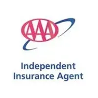 The aaa logo is an independent insurance agent.
