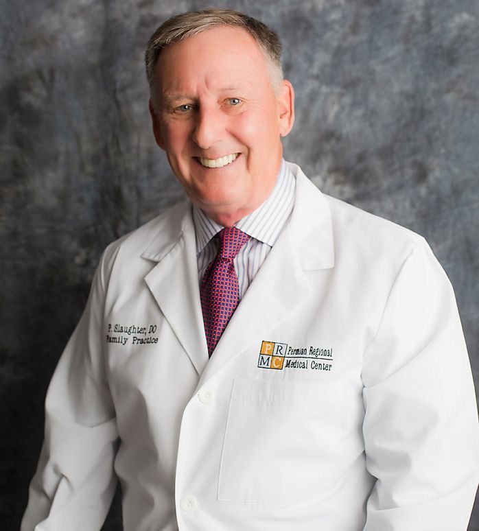 Paul Slaughter, DO, FAAFP, CMD | Permian Regional Medical Center Paul Slaughter, DO, FAAFP, CMD
| Permian Regional Medical Center