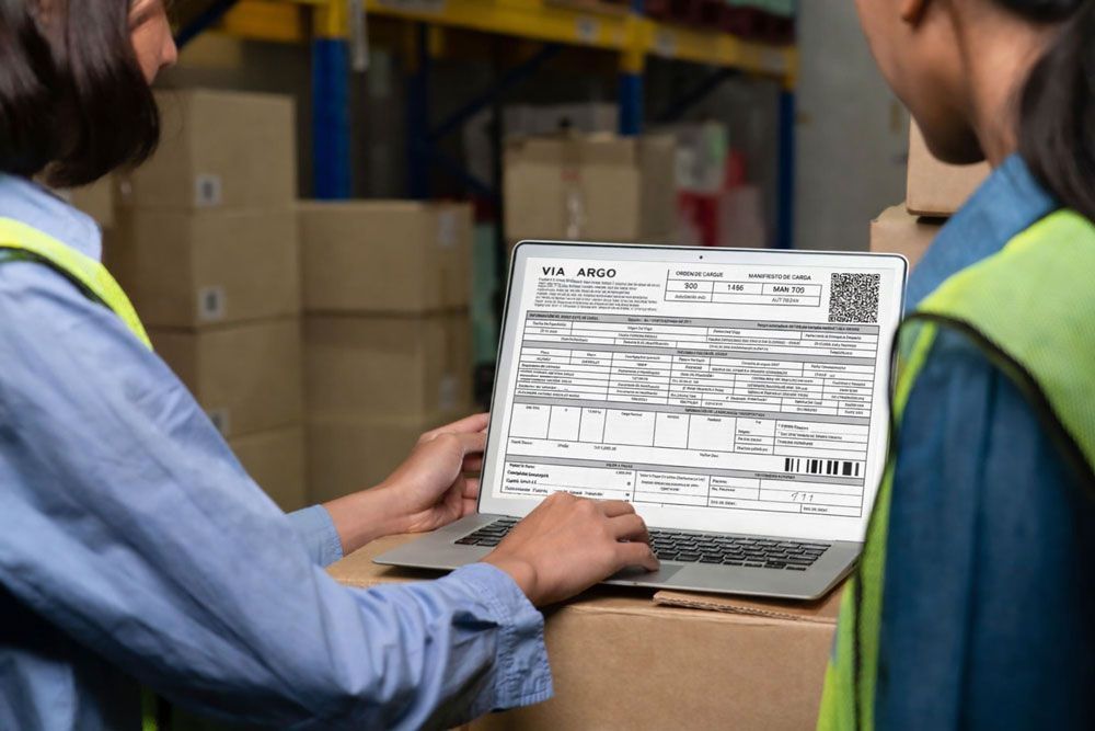 ejemplo manifiesto de carga