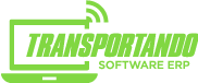 El logotipo verde lleva el software ERP.