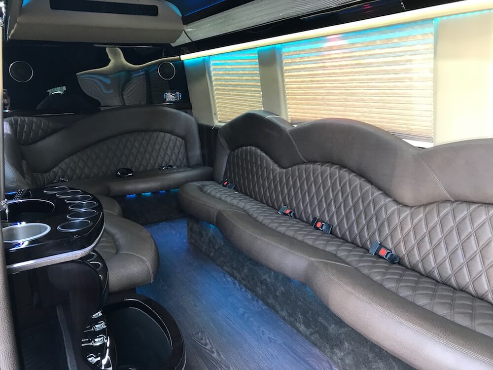 Luxury Limo Bus