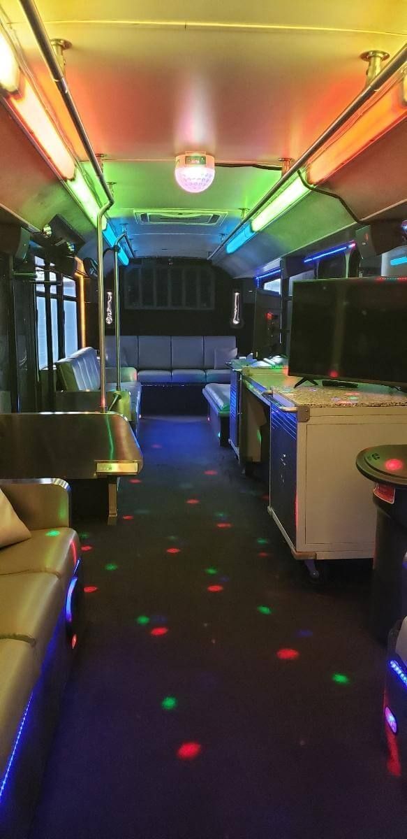 Overland park party bus service