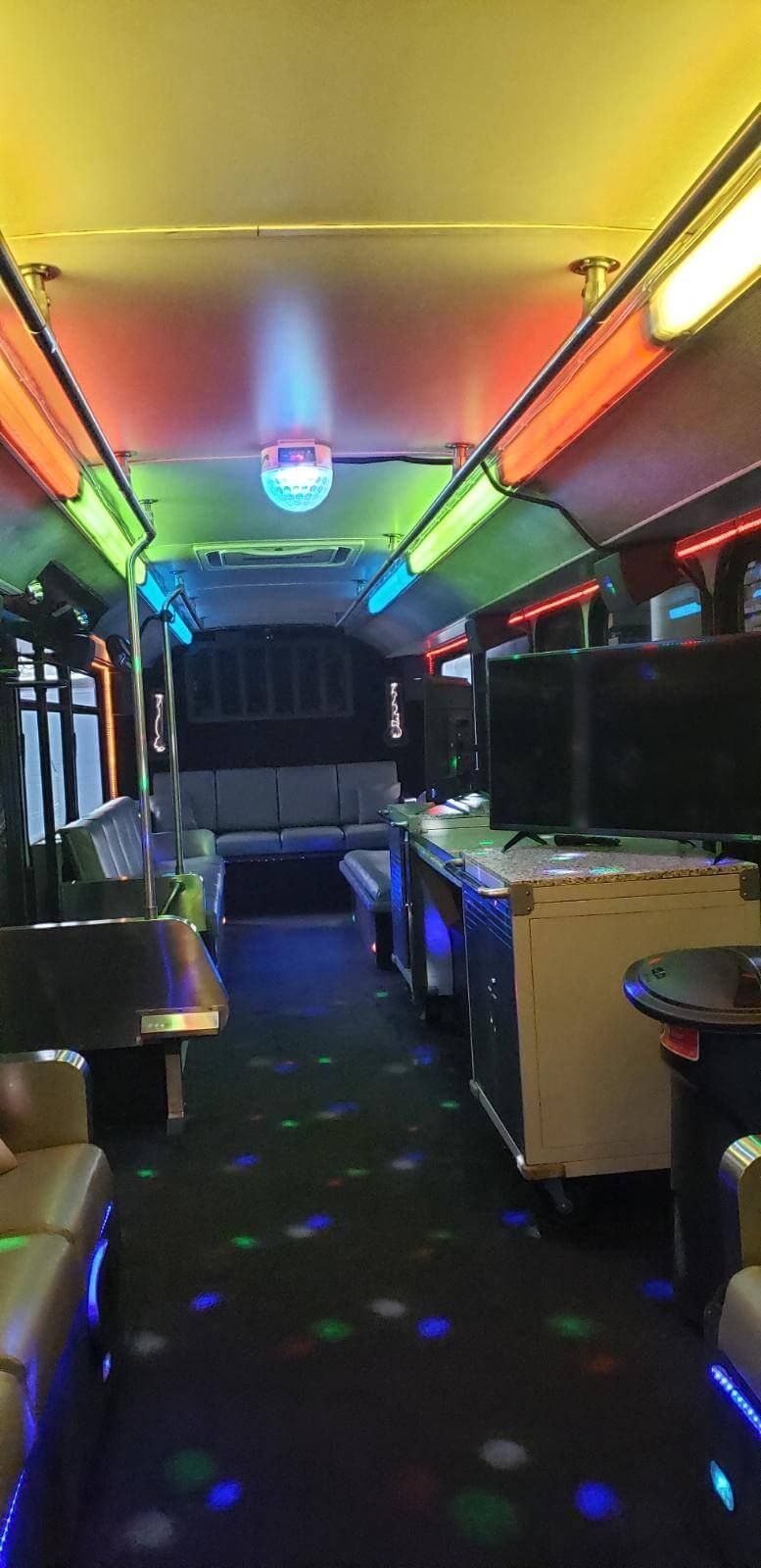 party bus rental service