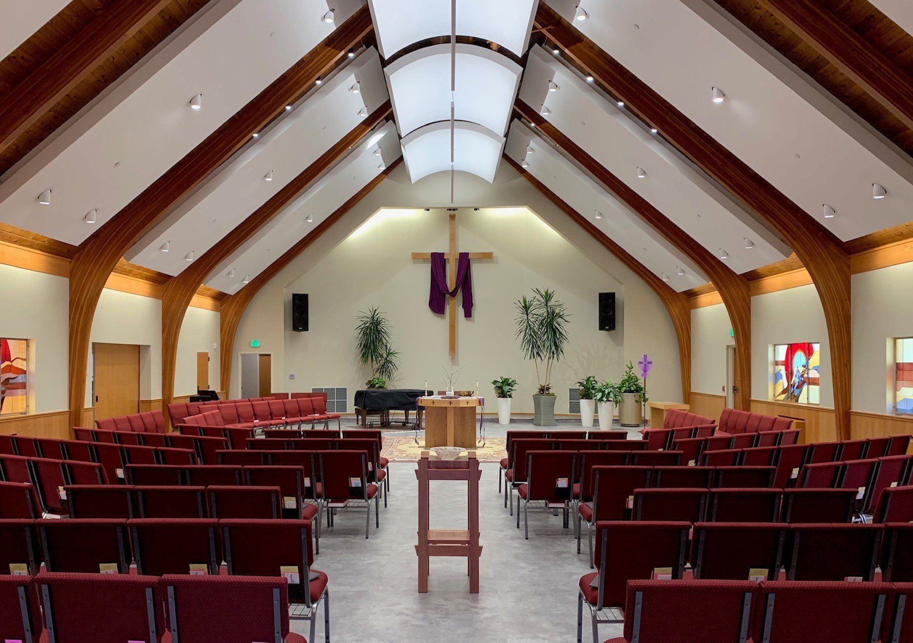 Small Church Interior — Boise, ID — Scott Hedrick Construction