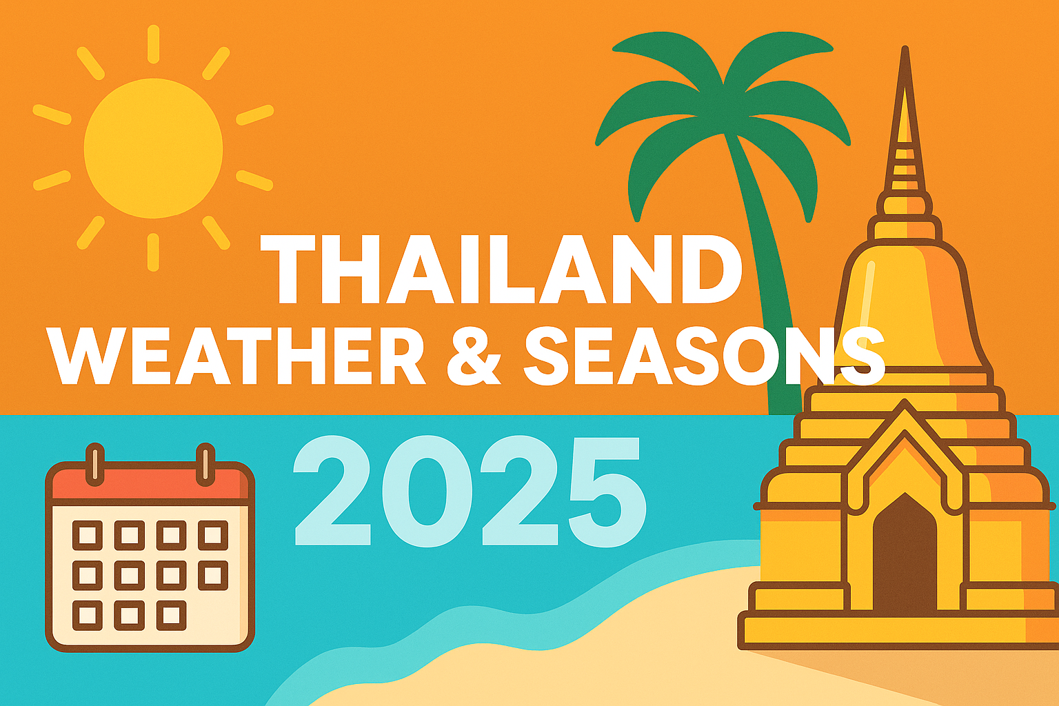 best time to visit Thailand, Thailand seasons, Thailand weather guide, Thailand travel 2025