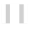 A pair of gray lines on a white background.