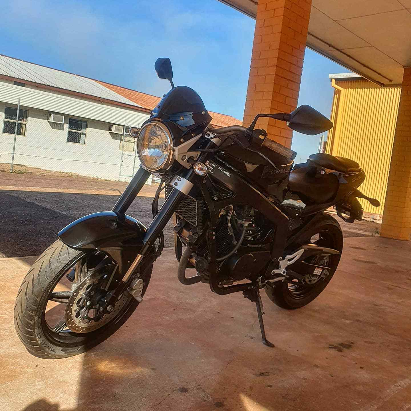 Classic Black Motorbike — Darwin Motorcycles in Winnellie, NT