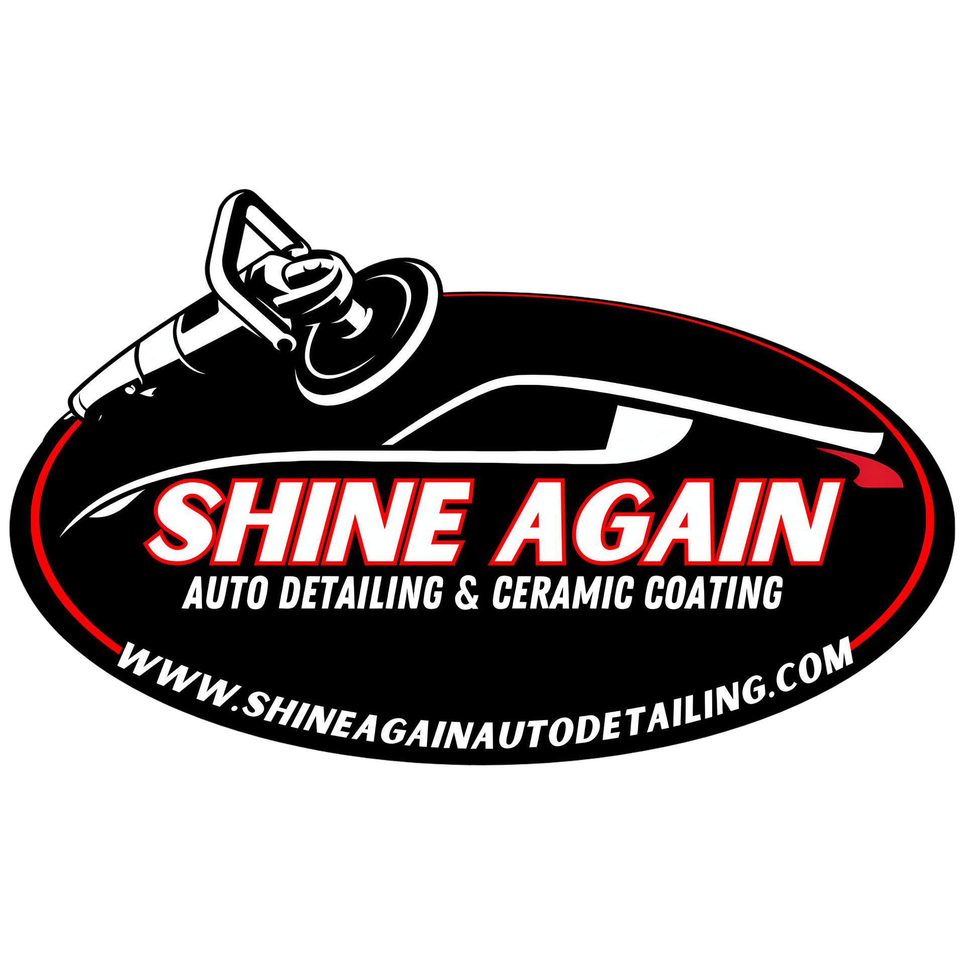 Shine Again Auto Detailing Logo: Newnan Ceramic Coating and Detailing