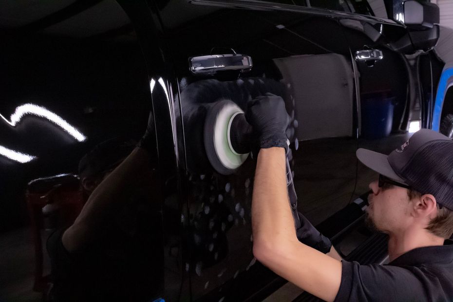 Professional paint correction and swirl mark removal service in Newnan, GA