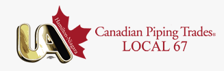 A logo for canadian piping trades local 67