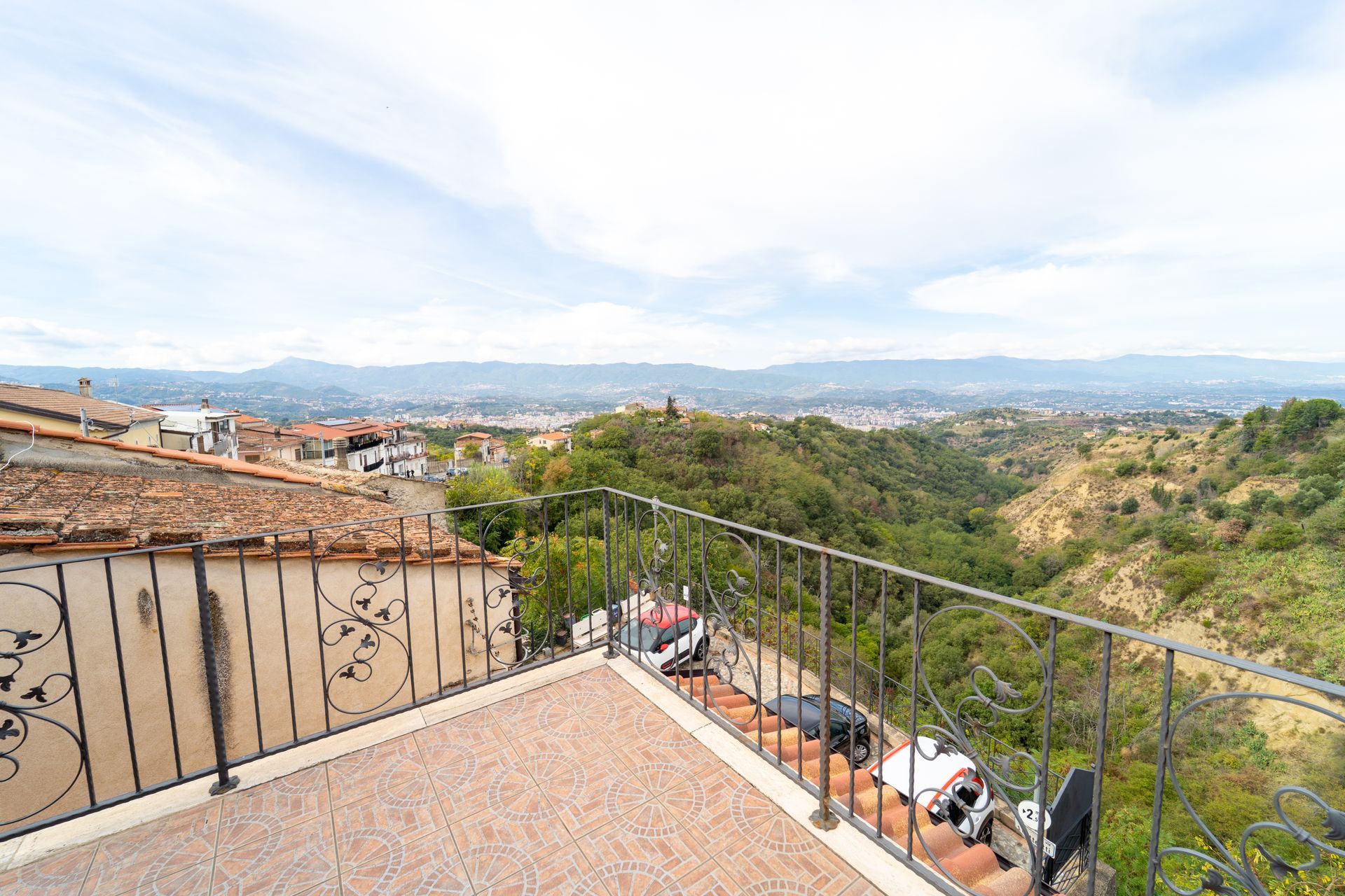 Vista dalla terrazza panoramica de Il Castelletto