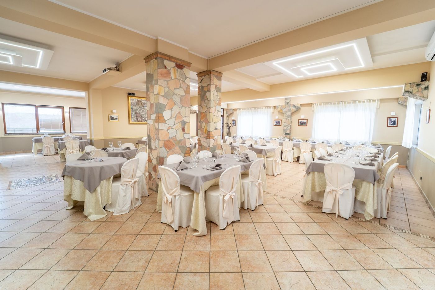 Interno della sala de Il Castelletto