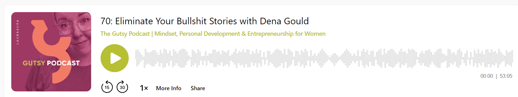 gutsy podcast with Dena Gould