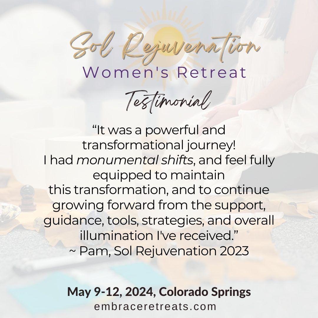 testimonial review for womens retreat in colorado 