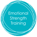 an aqua logo for emotional strength trainer Amanda Foy