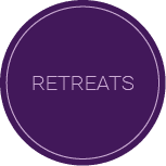purple button for spiritual and healing women's retreats with Dena Gould in Denver