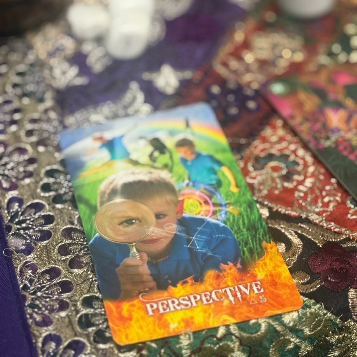 an oracle card showing perspecitve
