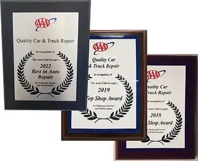 Three AAA Awards | Quality Car & Truck Repair Inc