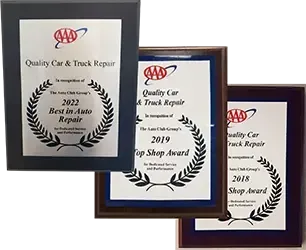 Three AAA Awards | Quality Car & Truck Repair Inc