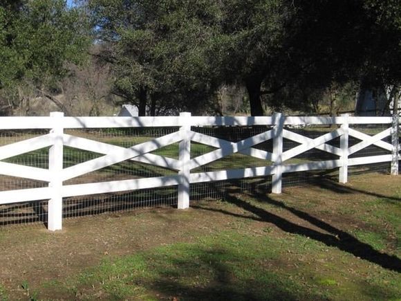 White Fence — Grass Valley, CA — Sta-Bull Fence Inc.