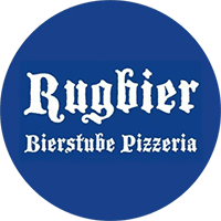 RUGBIER BIERSTUBE PIZZERIA - LOGO