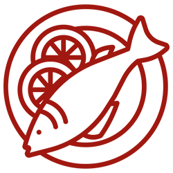Icona - Piatti di pesce fresco