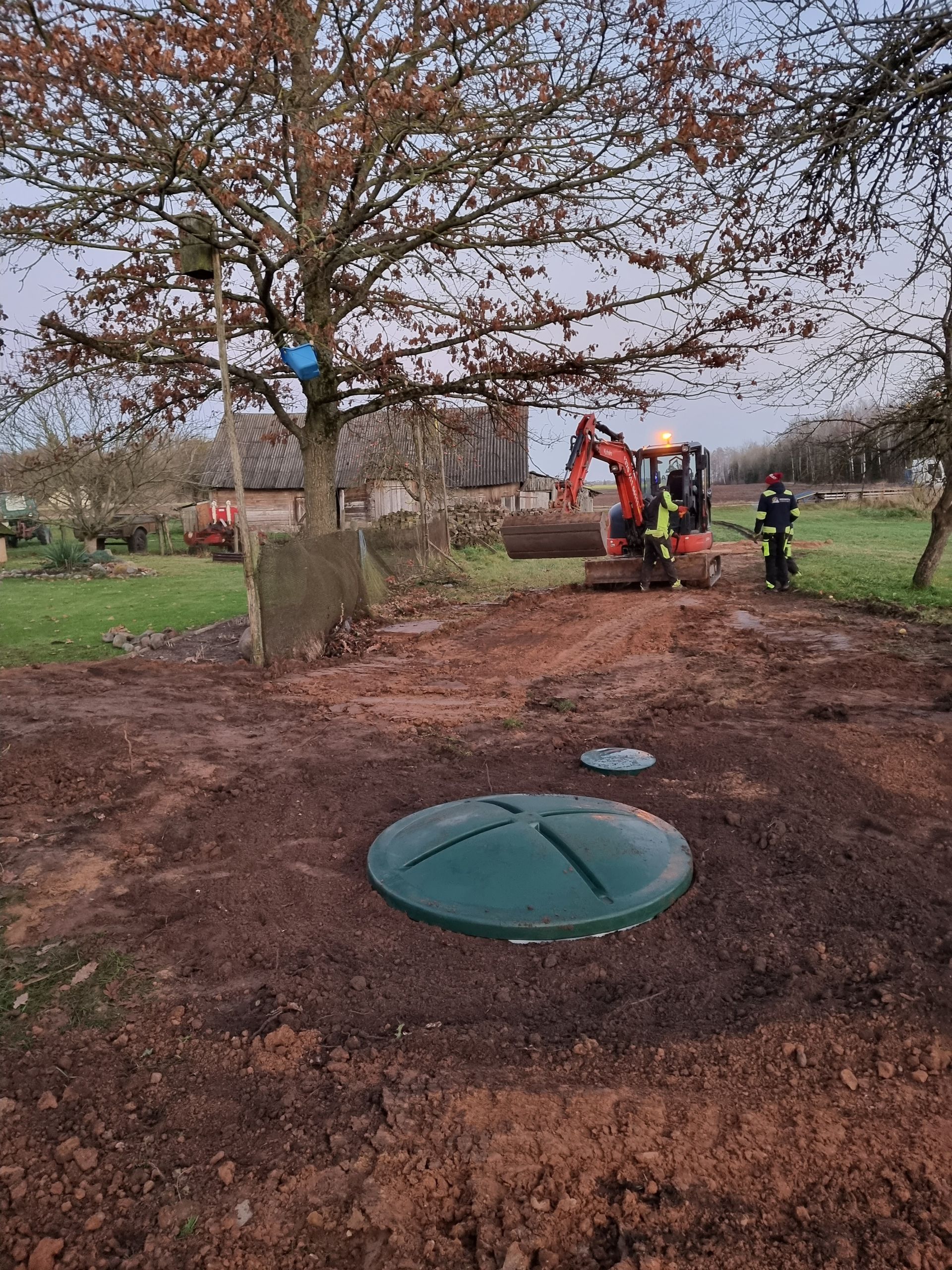 nuotekų valymo įrenginių montavimas