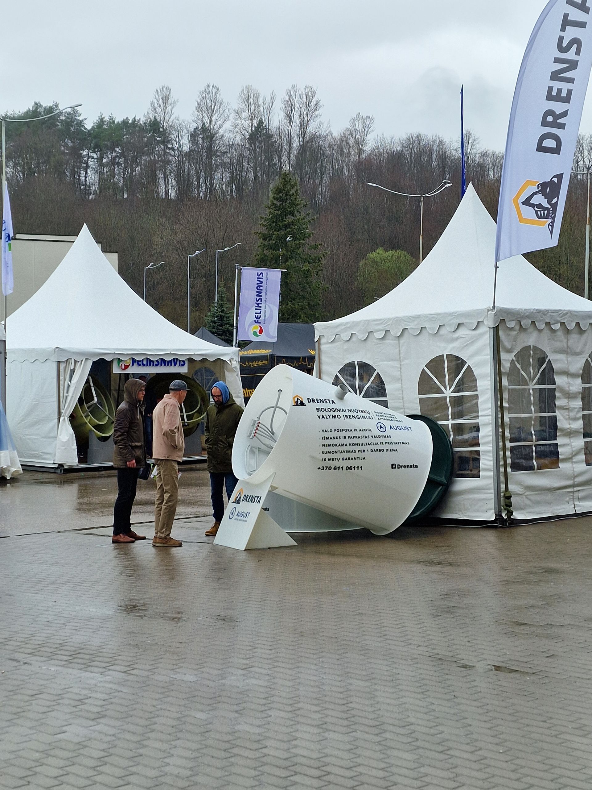 nuotekų valymo įrenginių montavimas