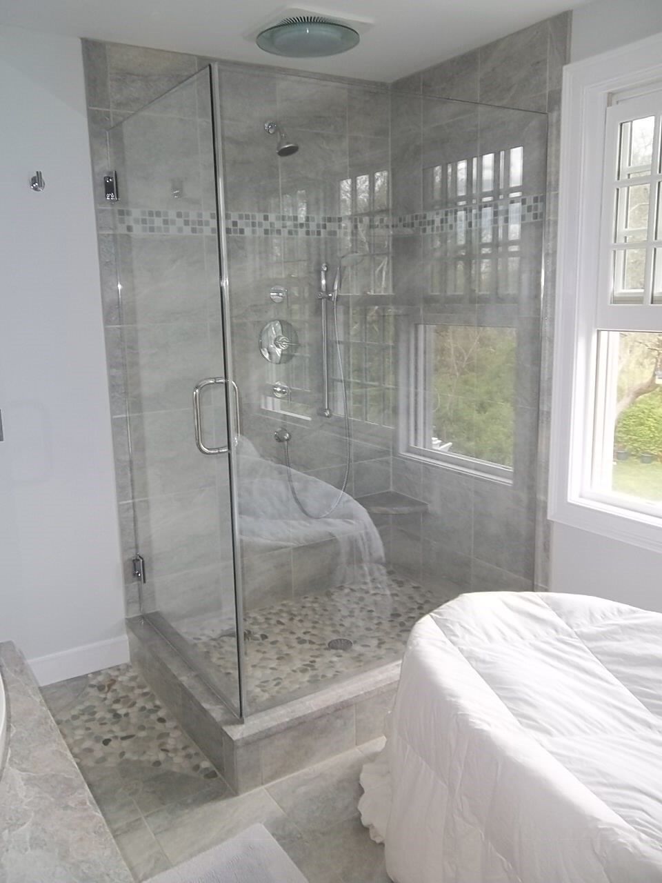 Shower Glass —  Glass doors in Hyannis, MA