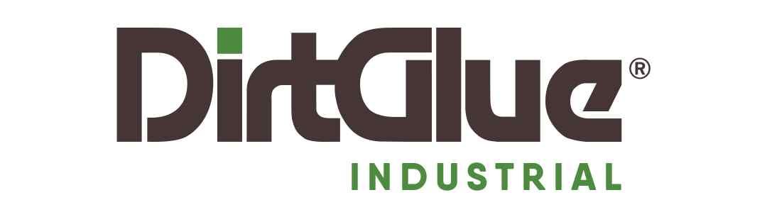 DirtGlue® Industrial was formulated for the purpose of creating a hard stabilized surface for paths, parking lots, tertiary gravel roads, etc. This is its logo