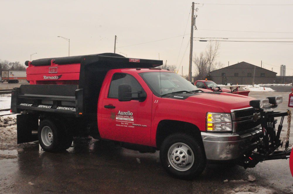 Commercial Vehicle — Highland Park, IL — Aurelio Landscaping