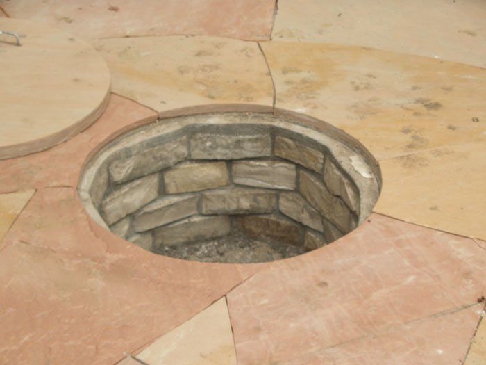 Stacked Stone Ledger — Highland Park, IL — Aurelio Landscaping